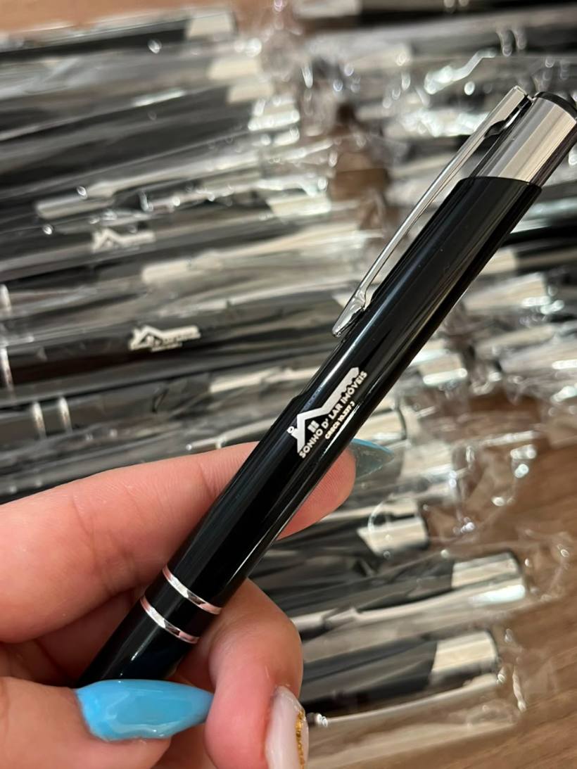 Material personalizado entregue pela MZ Impressões