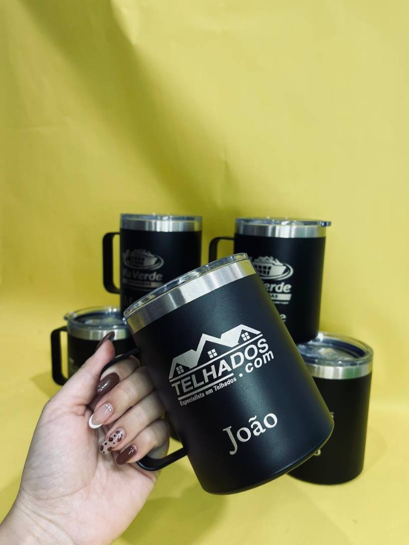 Material personalizado entregue pela MZ Impressões